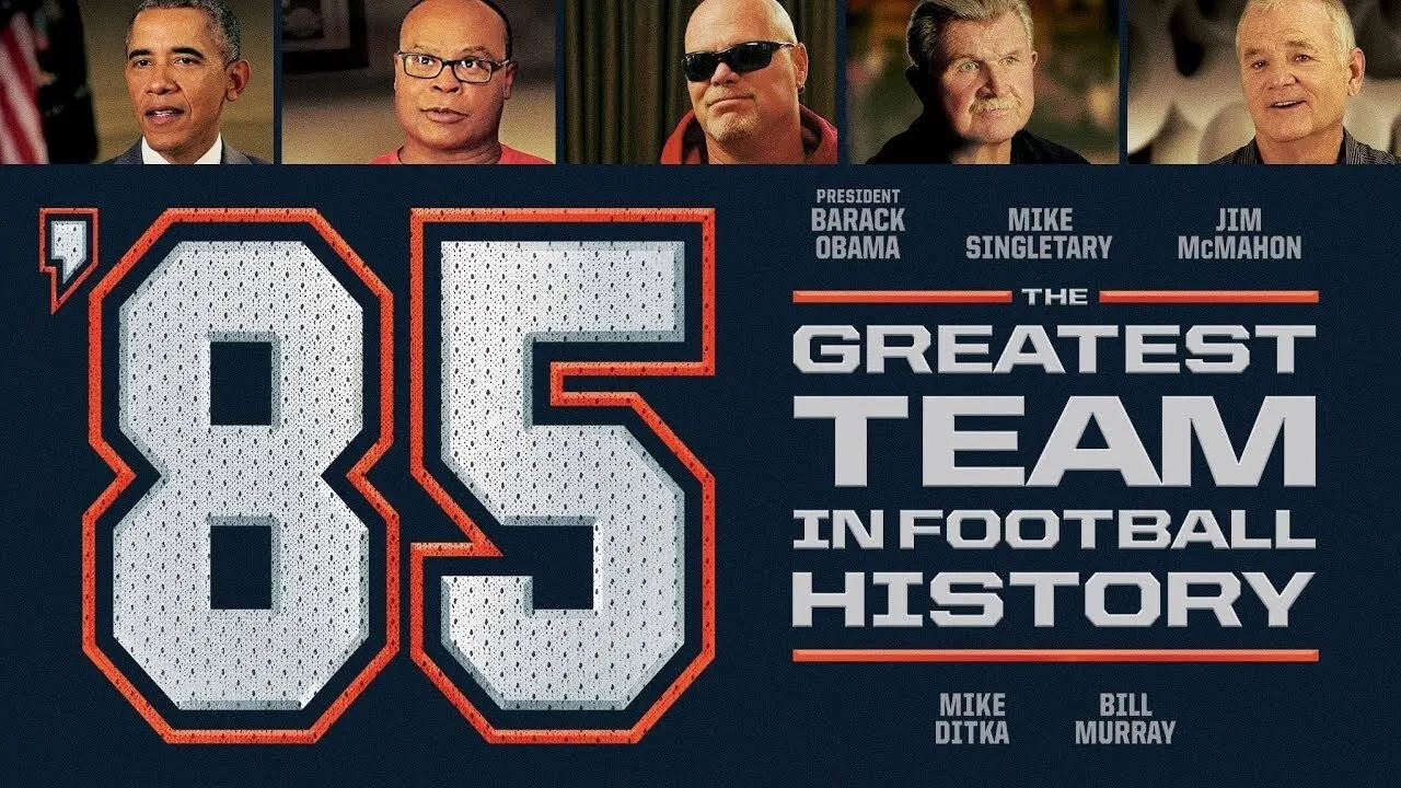'85: The Greatest Team in Pro Football History backdrop