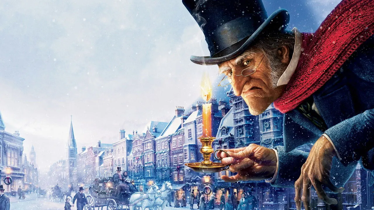 A Christmas Carol backdrop