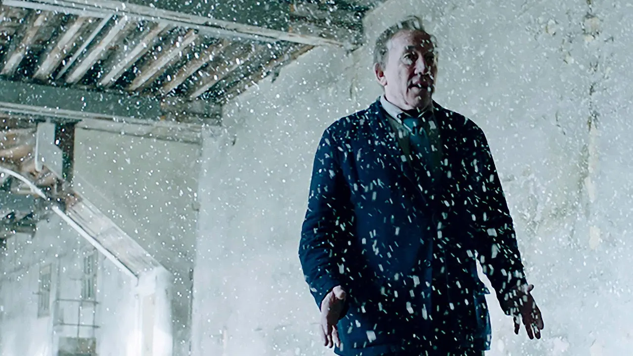 A Christmas Carol backdrop