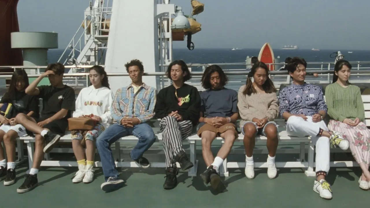 A Scene at the Sea backdrop