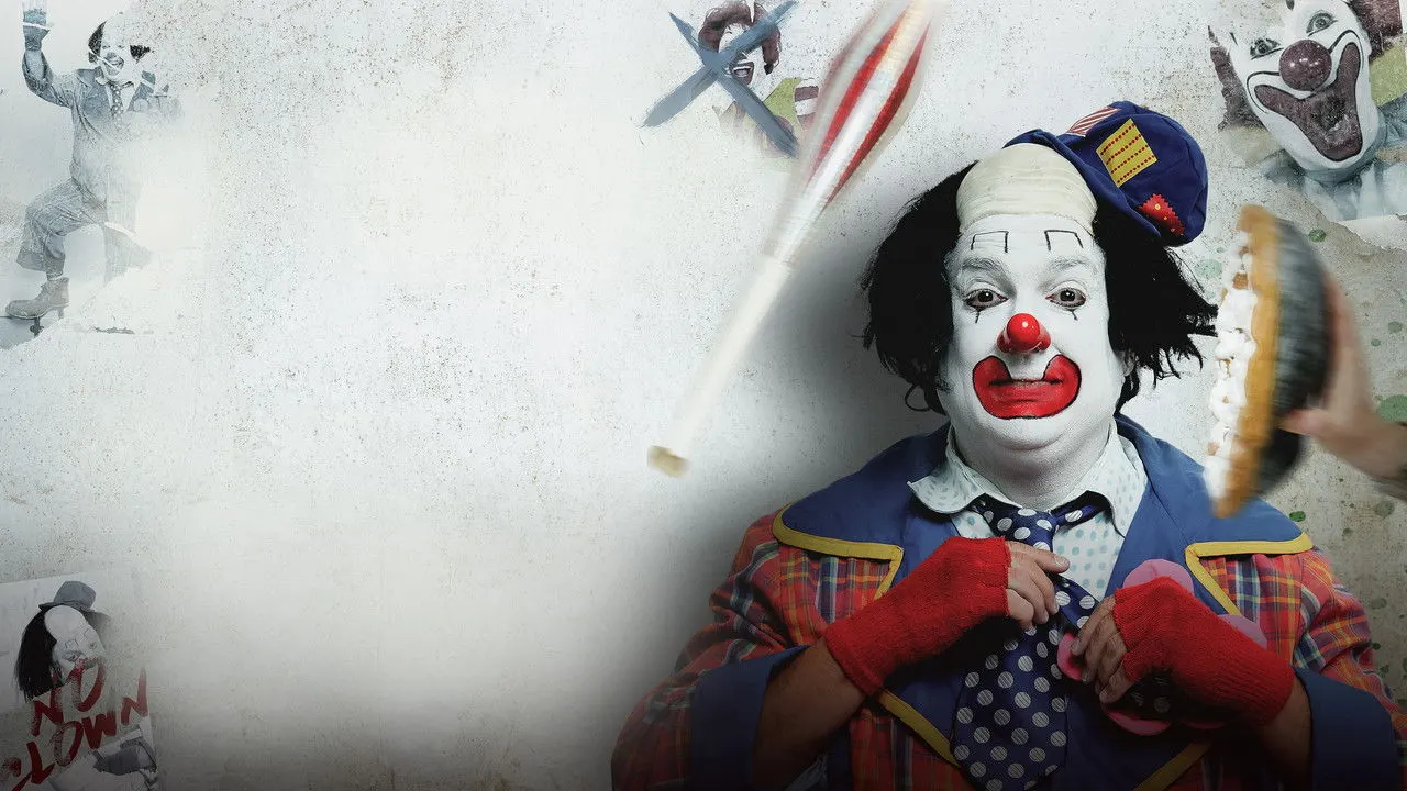 American Clown backdrop