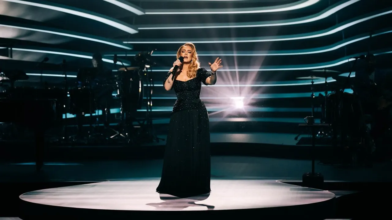 An Audience with Adele backdrop