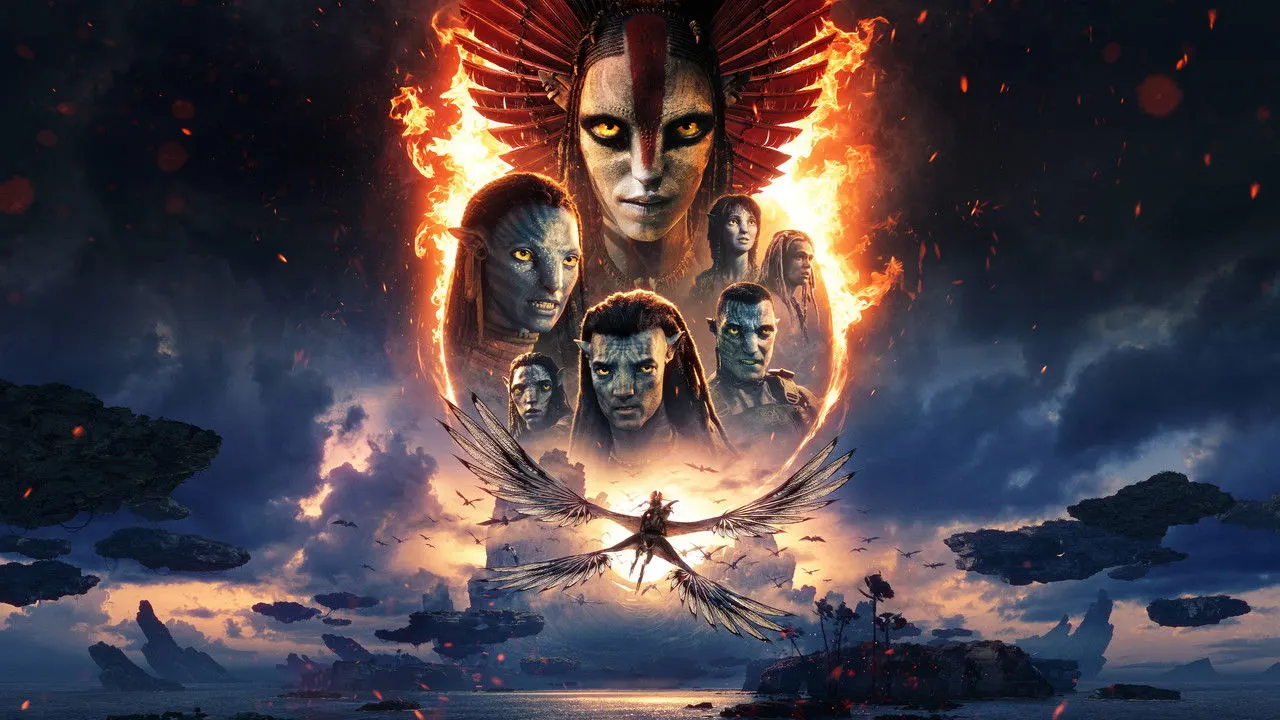 Avatar: Fire and Ash backdrop
