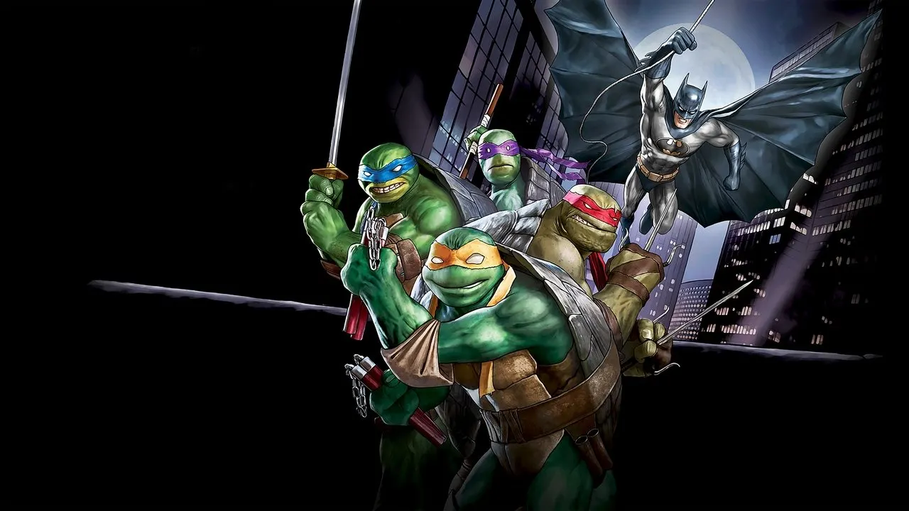 Batman vs. Teenage Mutant Ninja Turtles backdrop