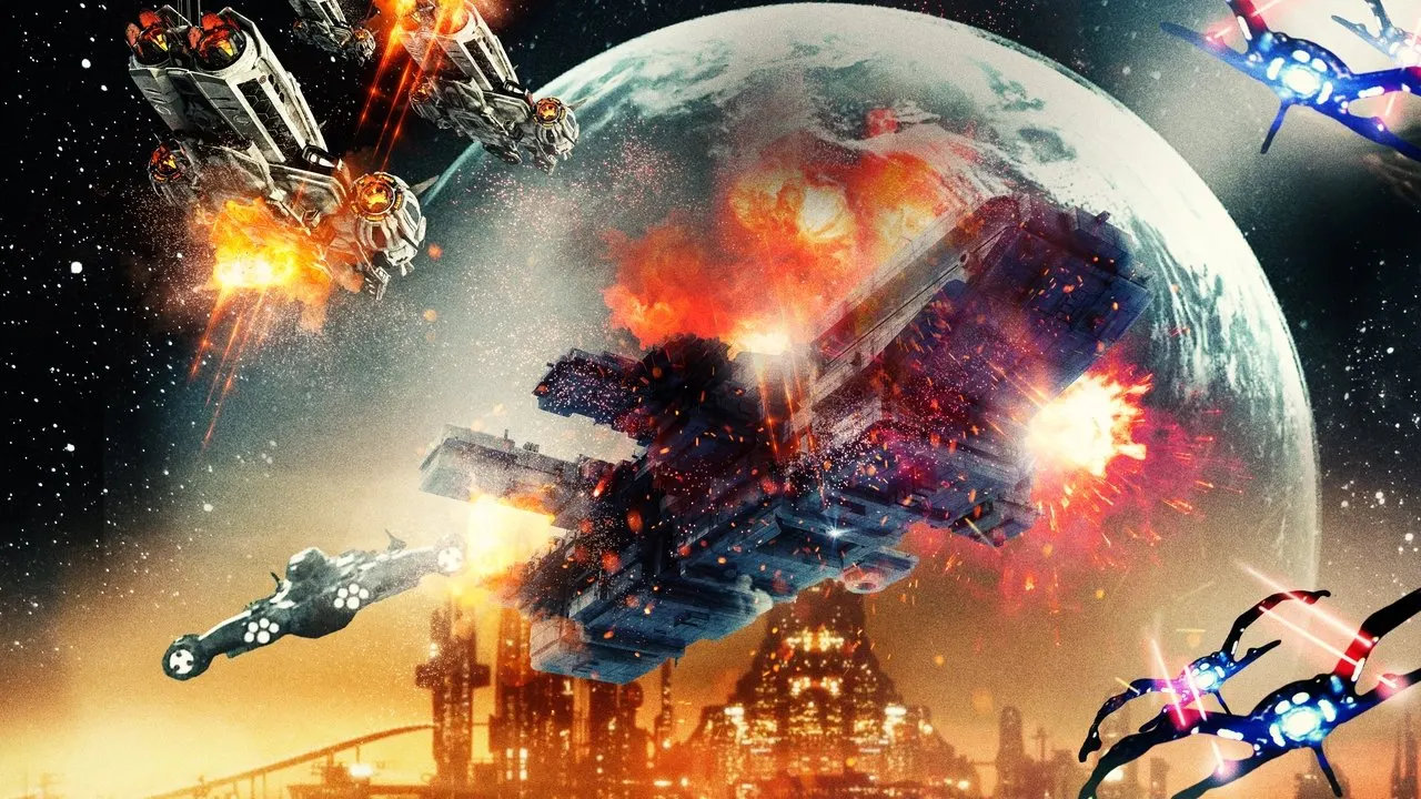Battle in Space The Armada Attacks backdrop