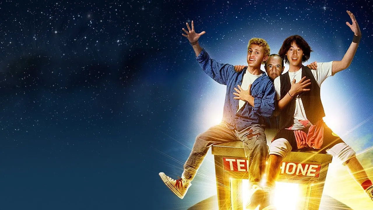 Bill & Ted's Excellent Adventure backdrop