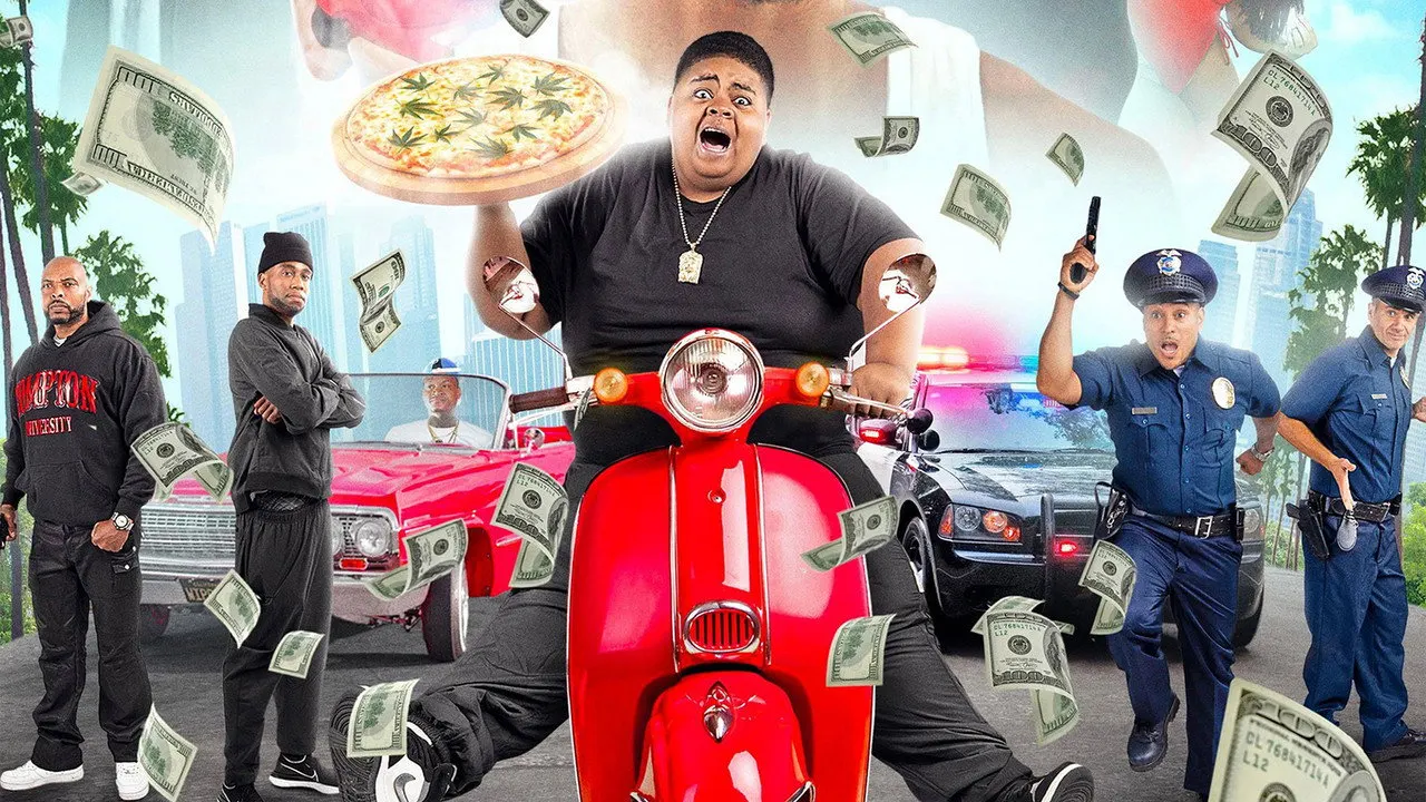Bomb Pizza backdrop