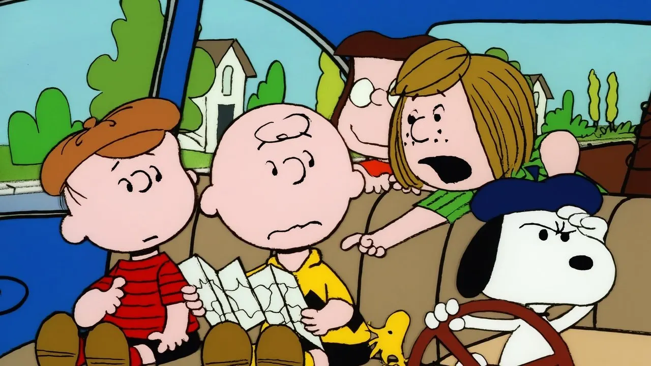 Bon Voyage, Charlie Brown (and Don't Come Back!!) backdrop
