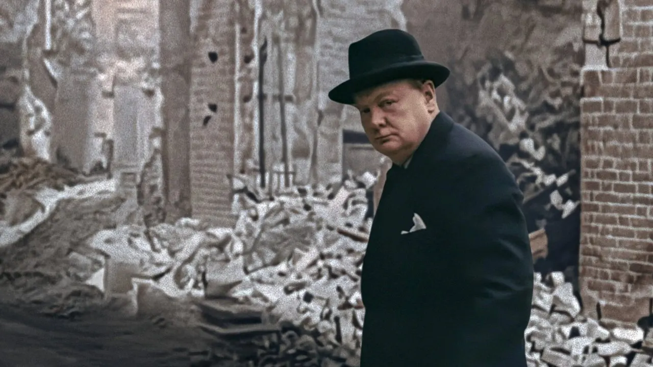 Britain and the Blitz backdrop