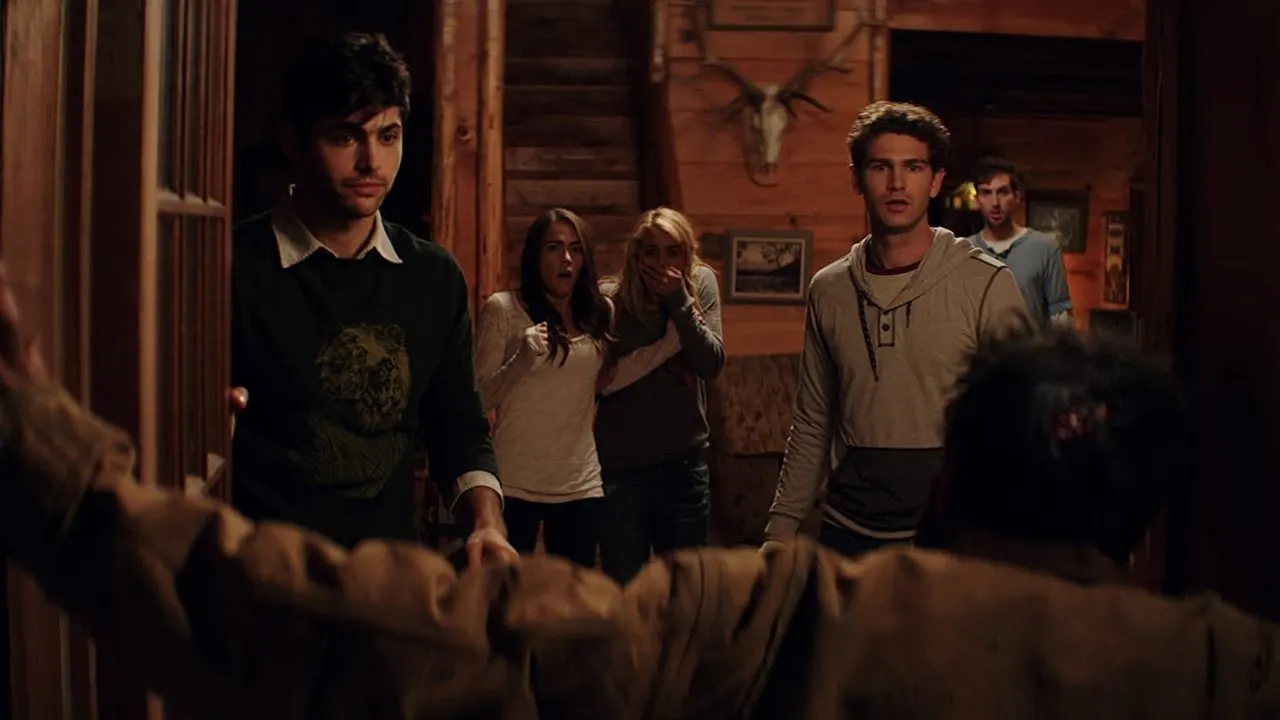 Cabin Fever backdrop