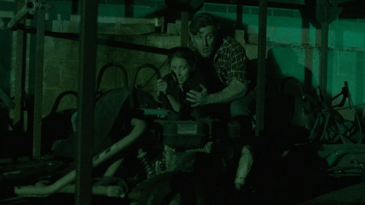 Cannibal Cabin backdrop