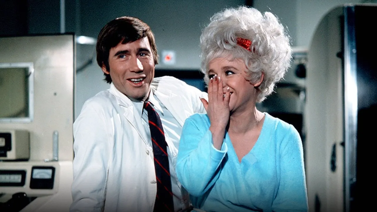 Carry on Again Doctor backdrop