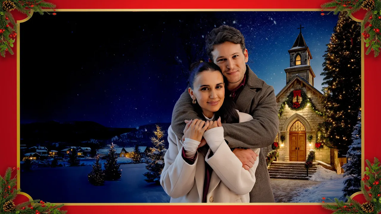 Christmas in Midnight Clear backdrop