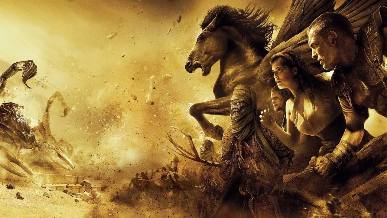Clash of the Titans backdrop