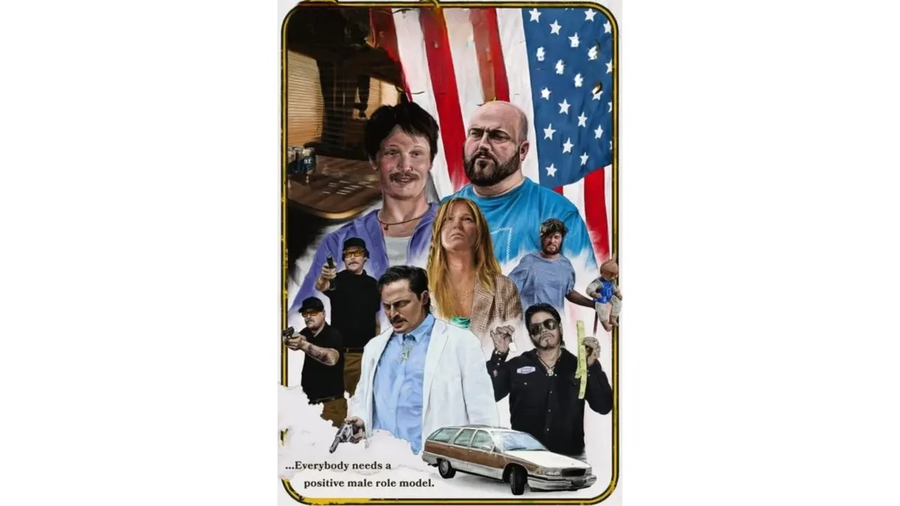 Cocaine Stepdad backdrop