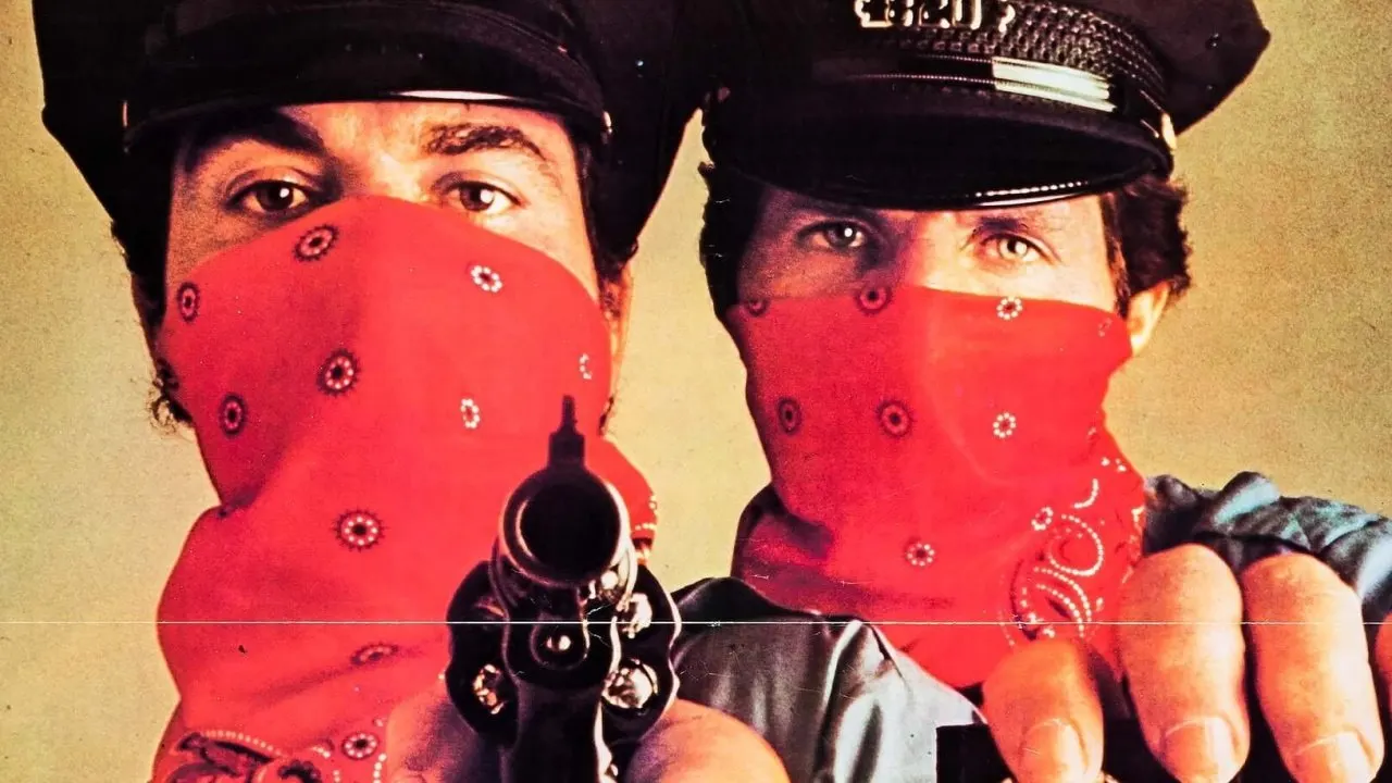 Cops and Robbers backdrop