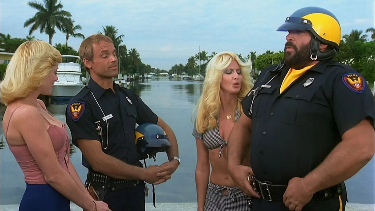 Crime Busters backdrop