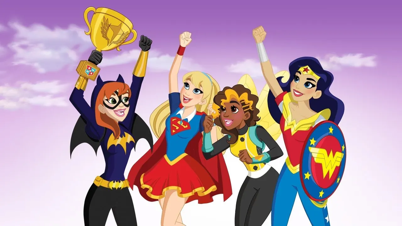 DC Super Hero Girls: Intergalactic Games backdrop