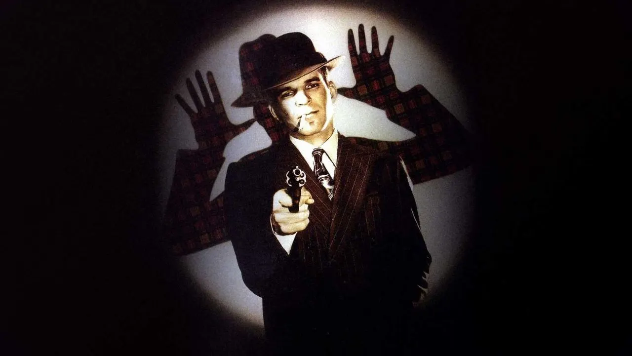 Dead Men Don't Wear Plaid backdrop