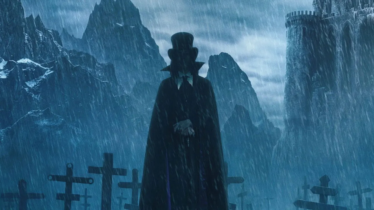 Dracula backdrop