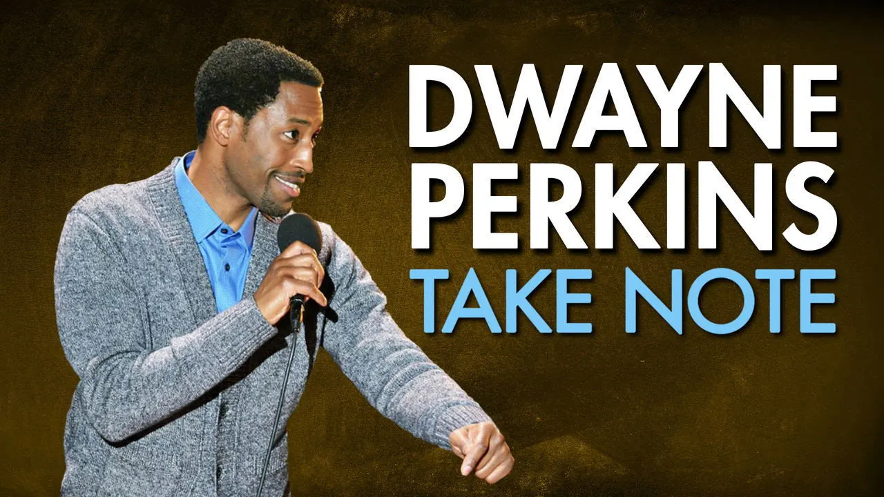 Dwayne Perkins: Take Note backdrop