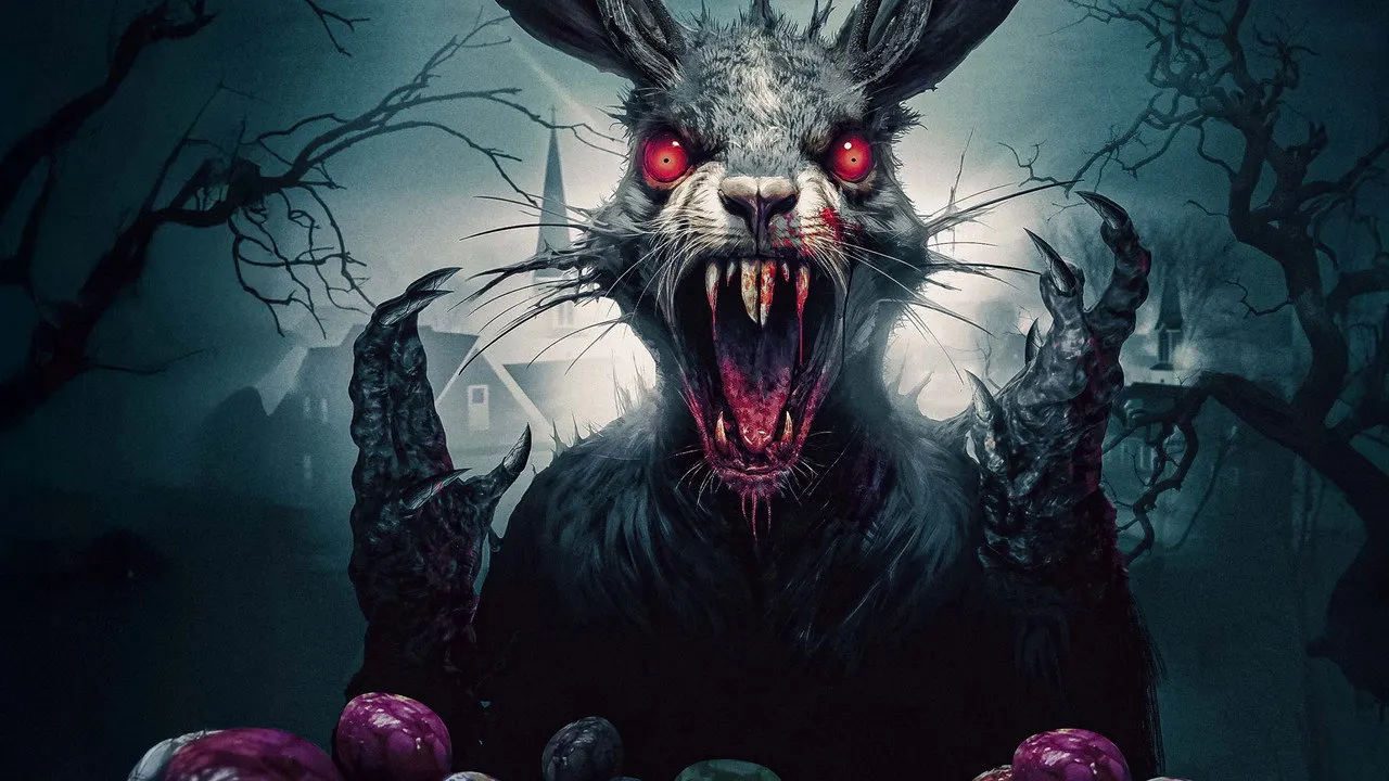 Easter Bloody Easter backdrop