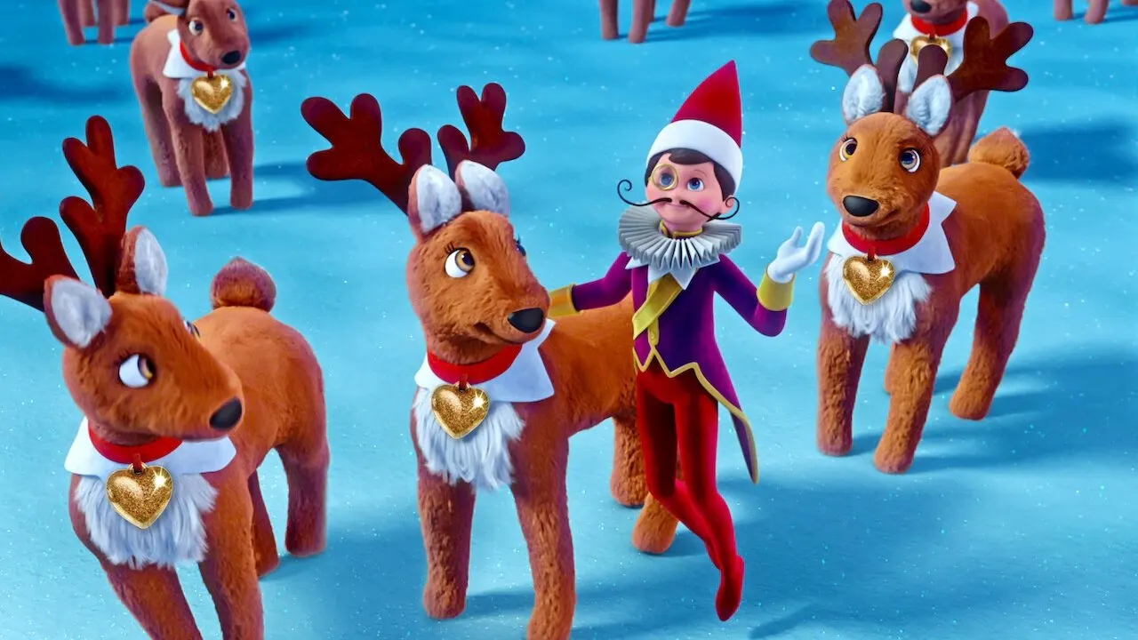 Elf Pets: Santas Reindeer Rescue backdrop
