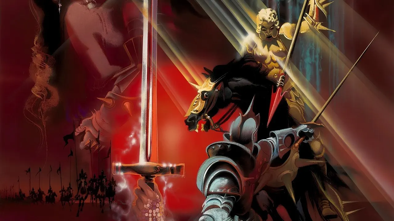 Excalibur backdrop