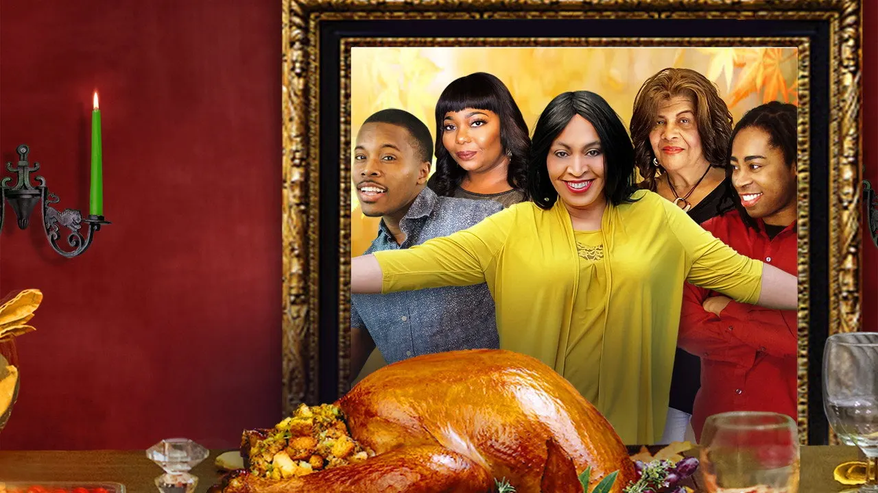 Family Thanksgiving backdrop