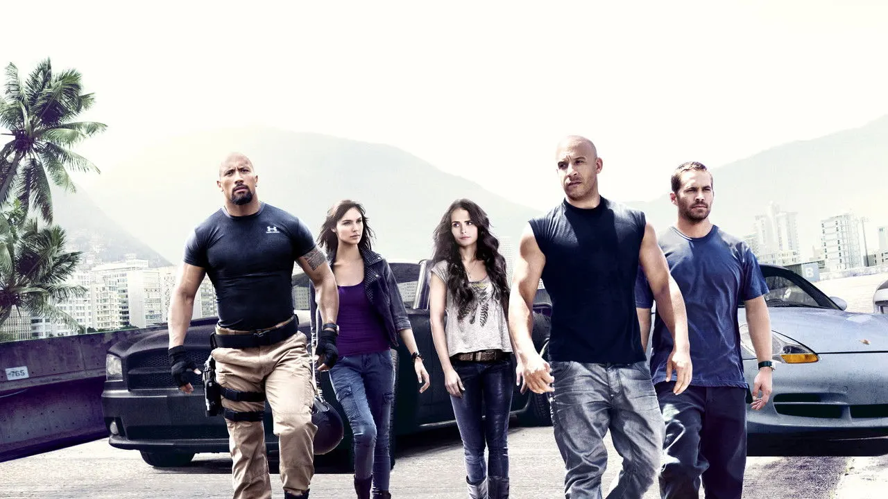 Fast Five backdrop