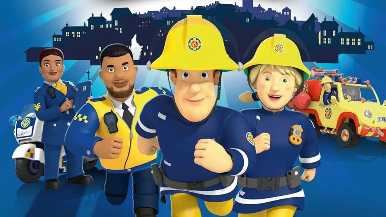 Fireman Sam - Norman Price and the Mystery in the Sky backdrop