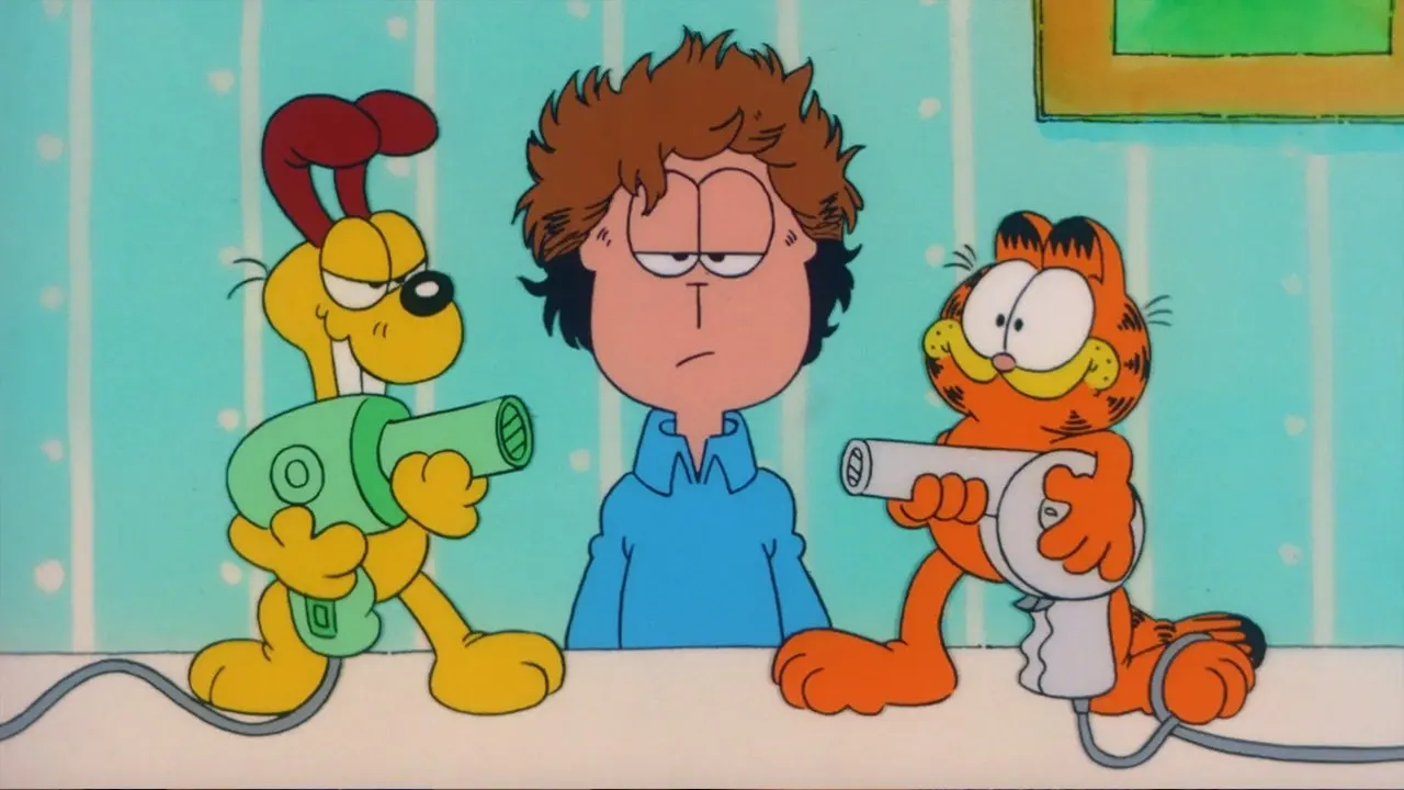 Garfield Gets a Life backdrop