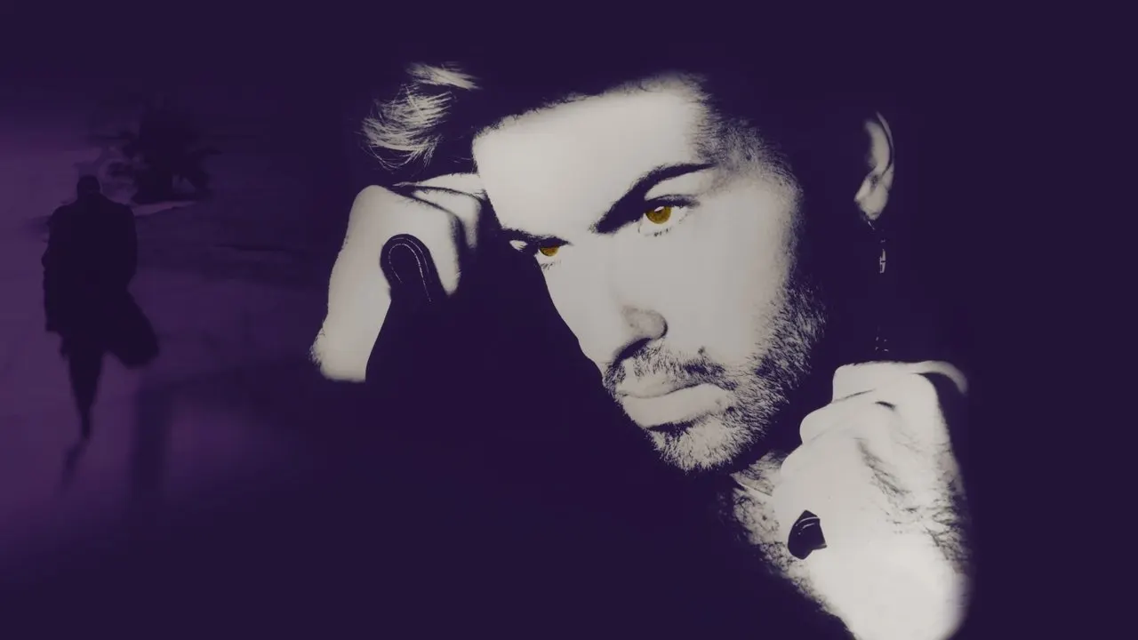 George Michael Freedom Uncut backdrop