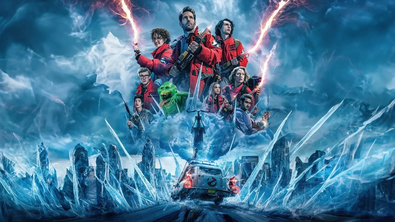 Ghostbusters: Frozen Empire backdrop