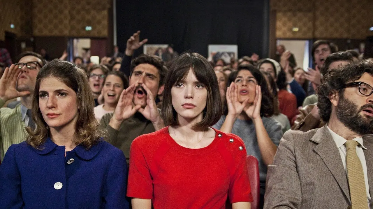 Godard Mon Amour backdrop