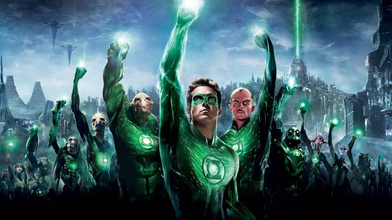 Green Lantern backdrop