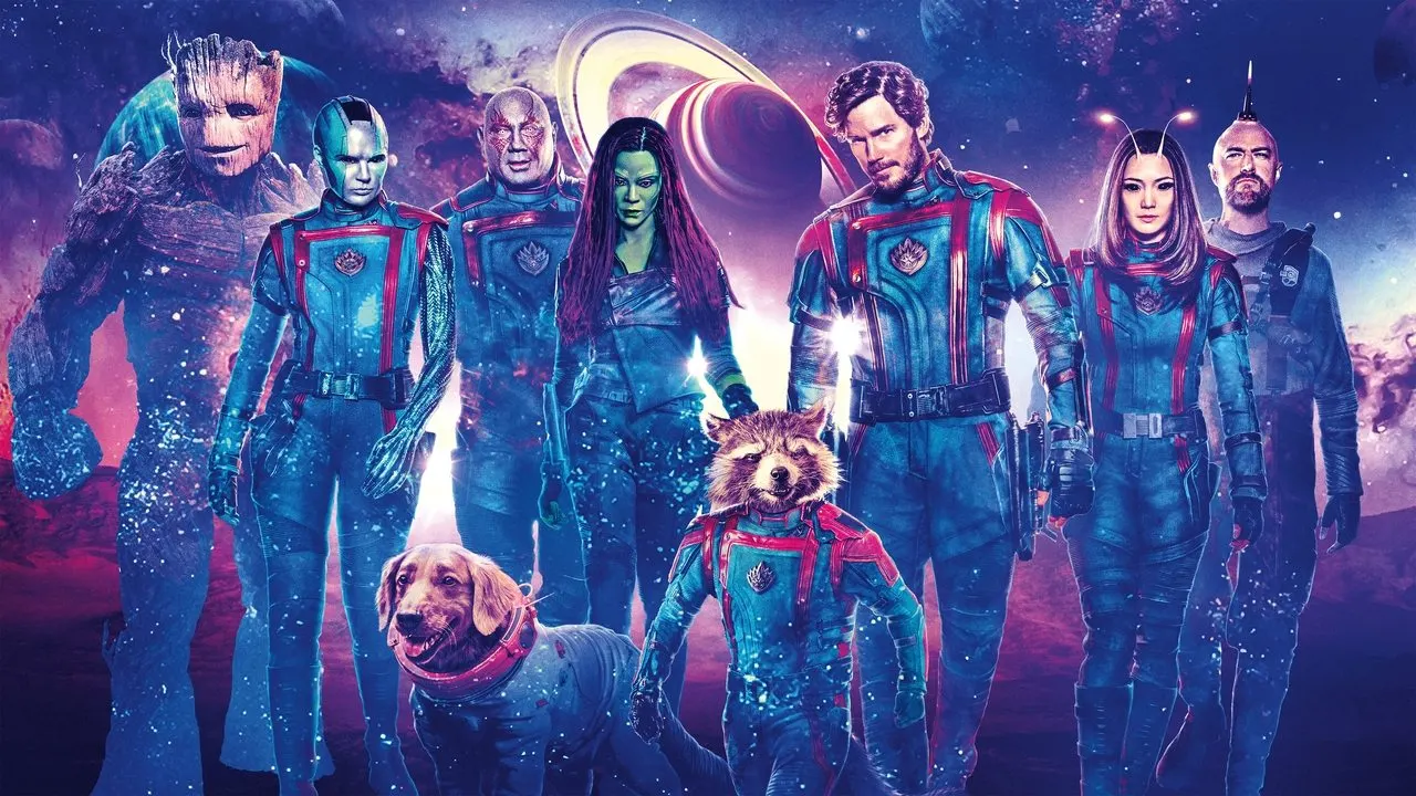 Guardians of the Galaxy Volume 3 backdrop
