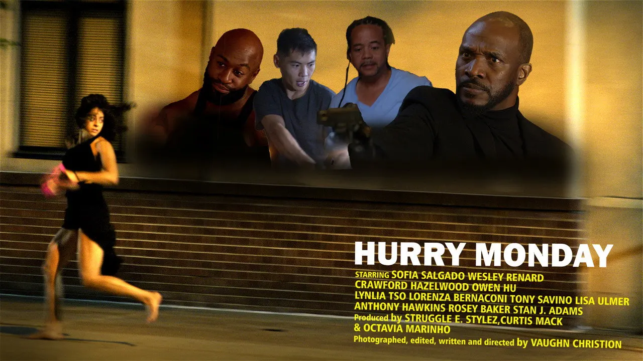 HURRY MONDAY backdrop
