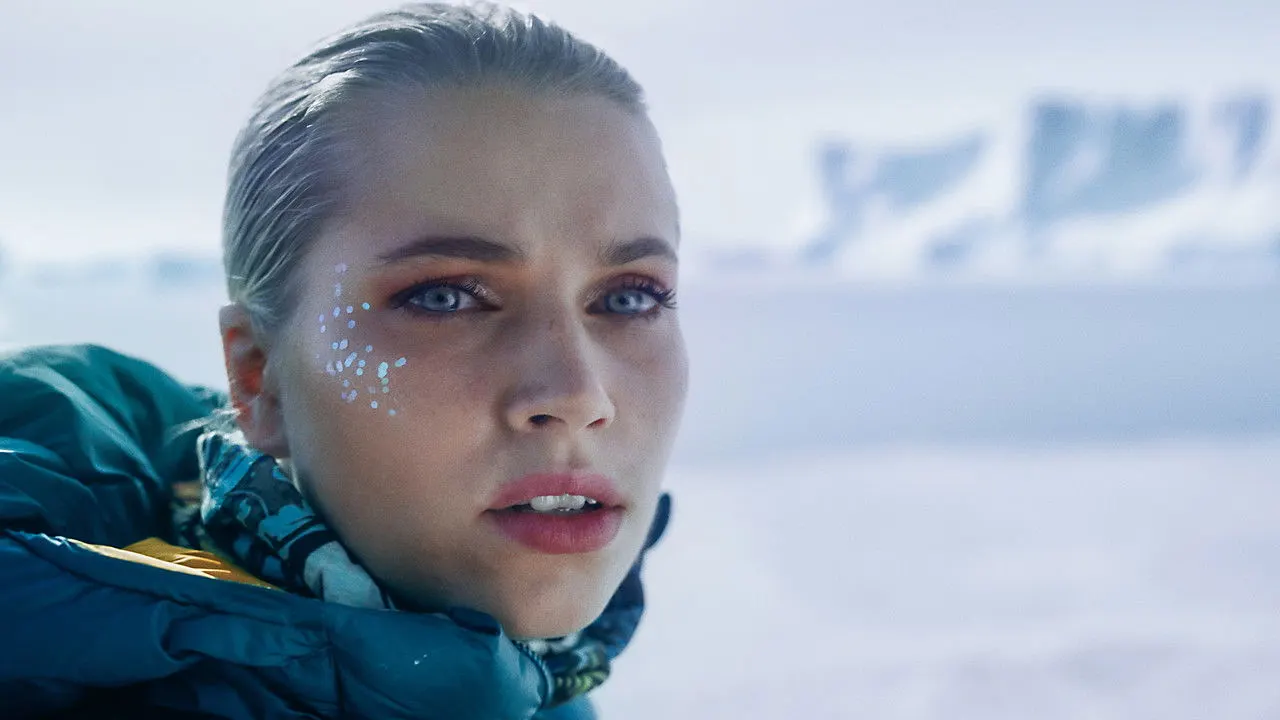 Ice Skater backdrop