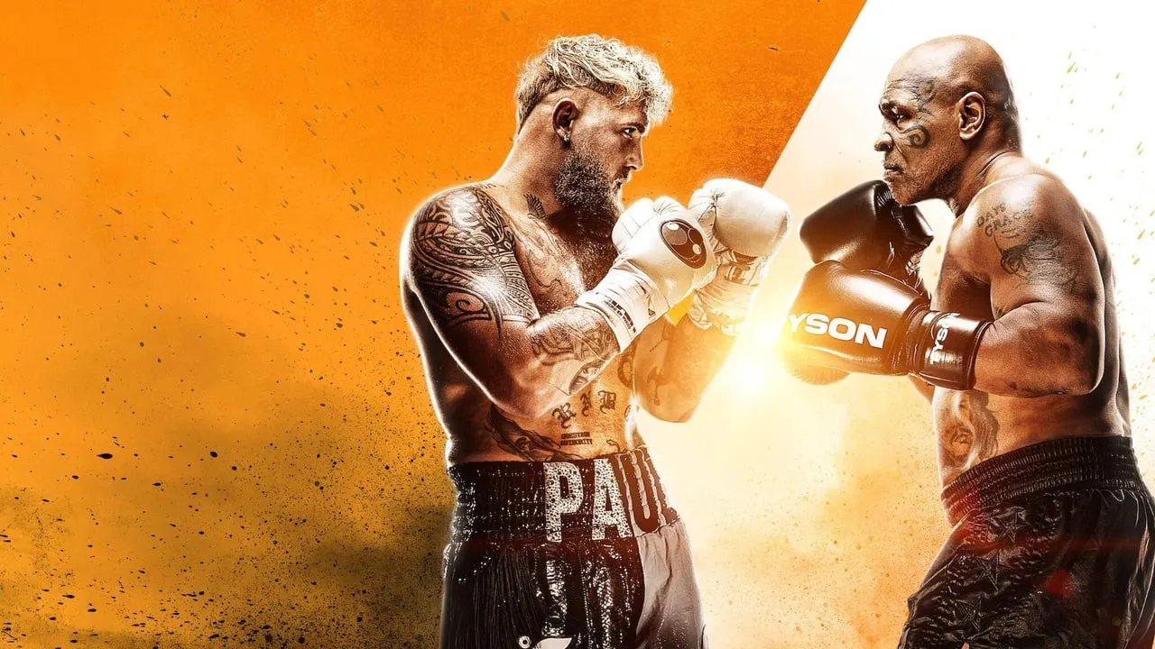 Jake Paul vs. Mike Tyson backdrop