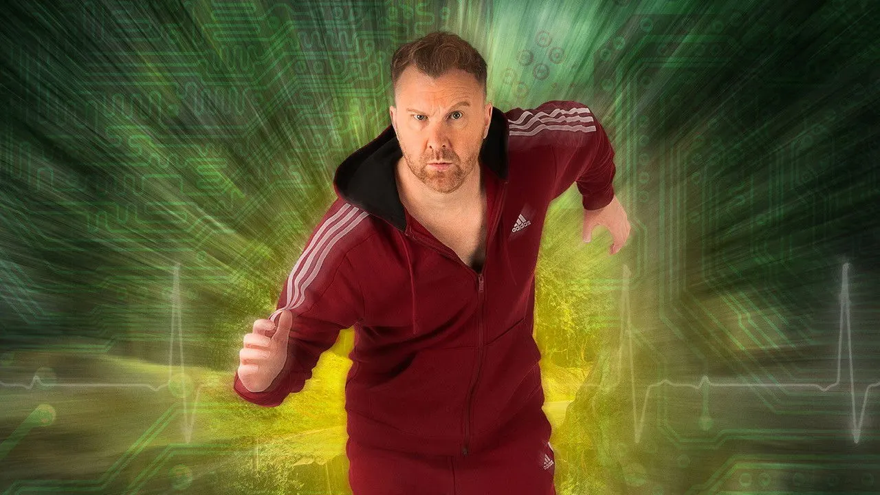 Jason Byrne - The Ironic Bionic Man backdrop