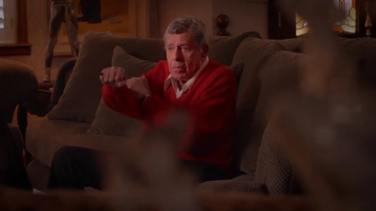 Jerry Lewis: The Man Behind the Clown backdrop