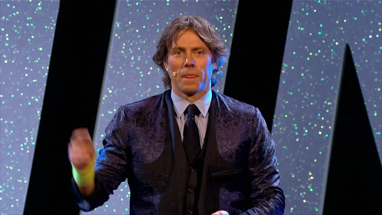 John Bishop Supersonic Live backdrop