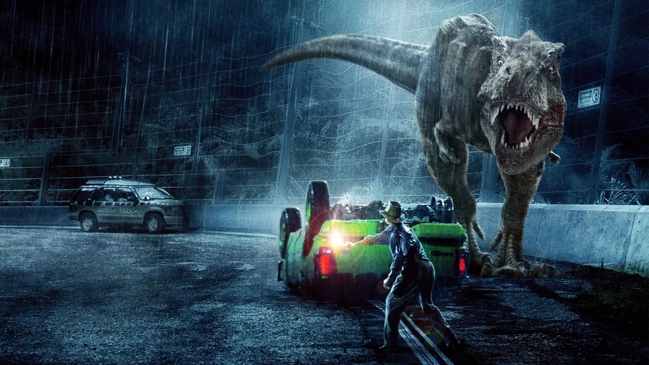 Jurassic Park backdrop
