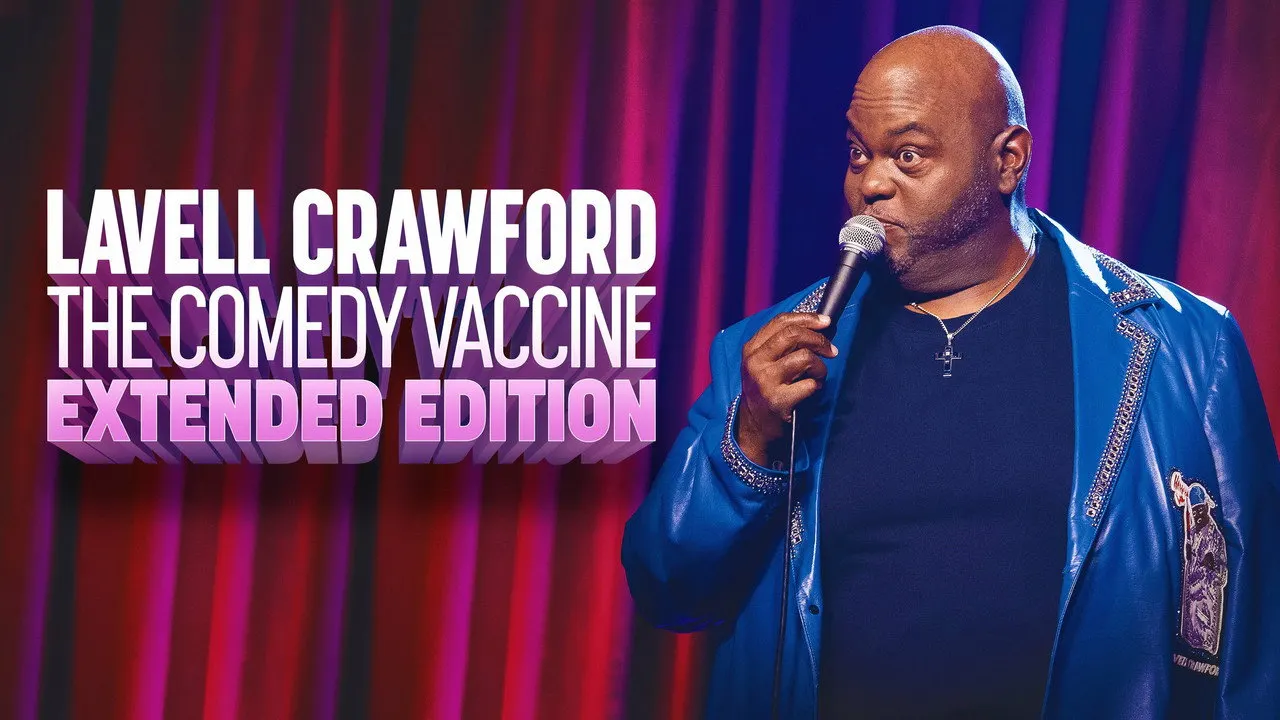 Lavell Crawford The Comedy Vaccine backdrop