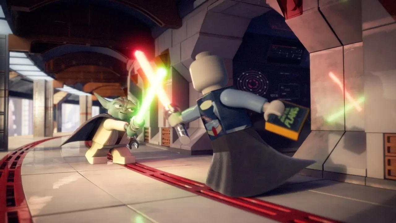 Lego Star Wars: The Padawan Menace backdrop