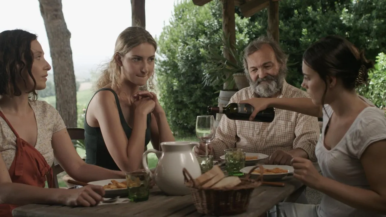 Love Wine & Salt: A Tuscan Romance backdrop