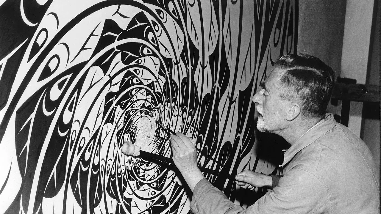 M.C. Escher: Journey to Infinity backdrop