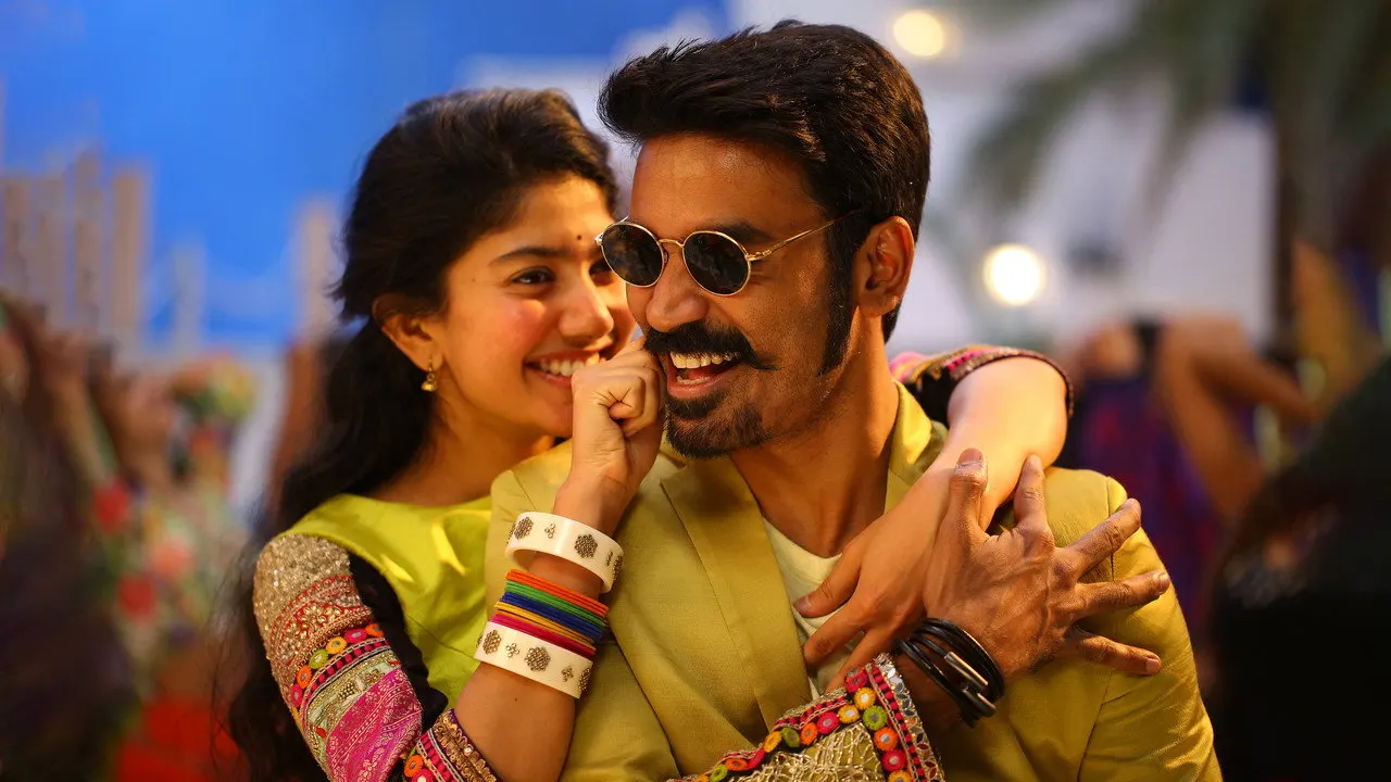 Maari 2 backdrop