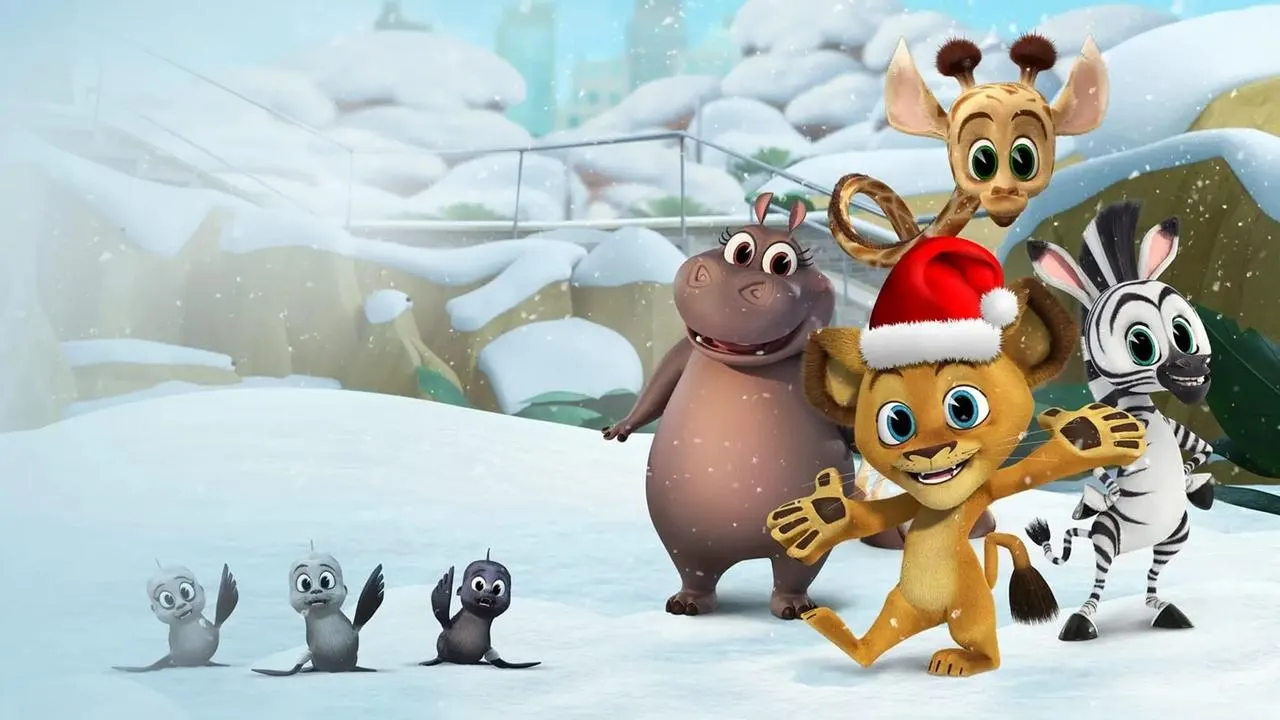 Madagascar: A Little Wild Holiday Goose Chase backdrop
